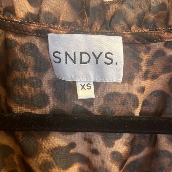 ✨Prairie Sz XS Top Leopard SNDYS The Label✨ - Picture 12 of 15